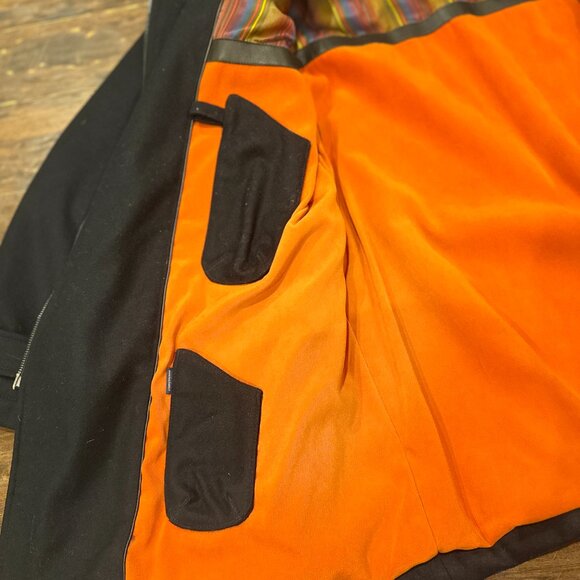 Vintage Paul & Shark Wool Duffle Coat – Black – Made in Italy - Picture 2 of 13